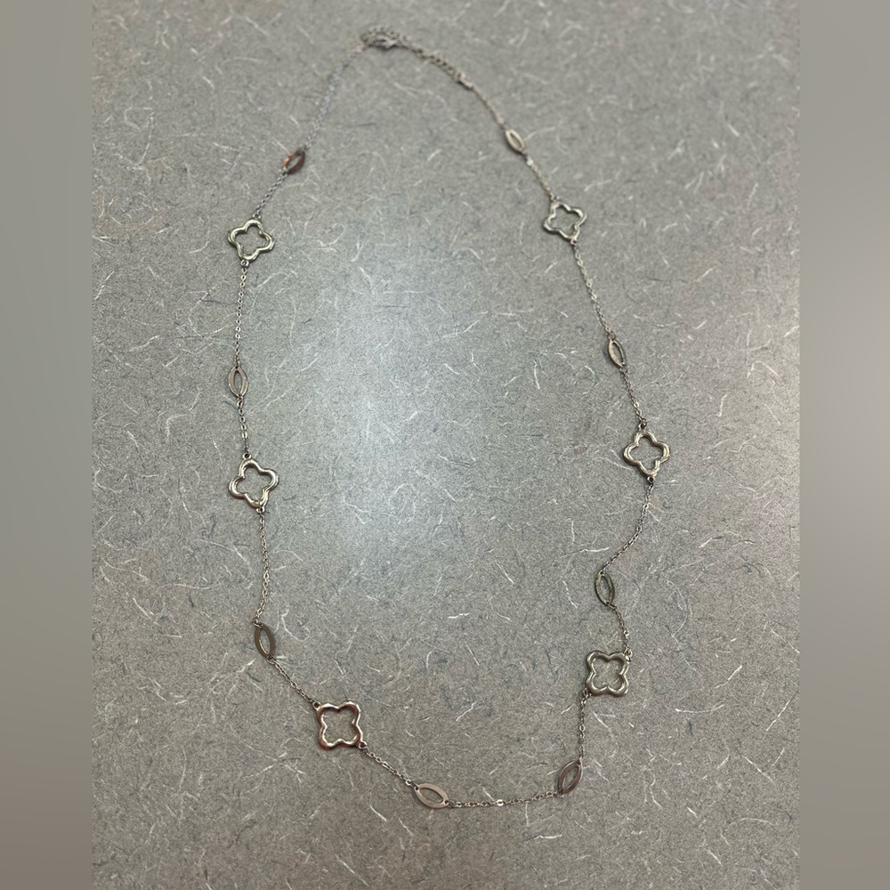 Gold Clover Chain Necklace